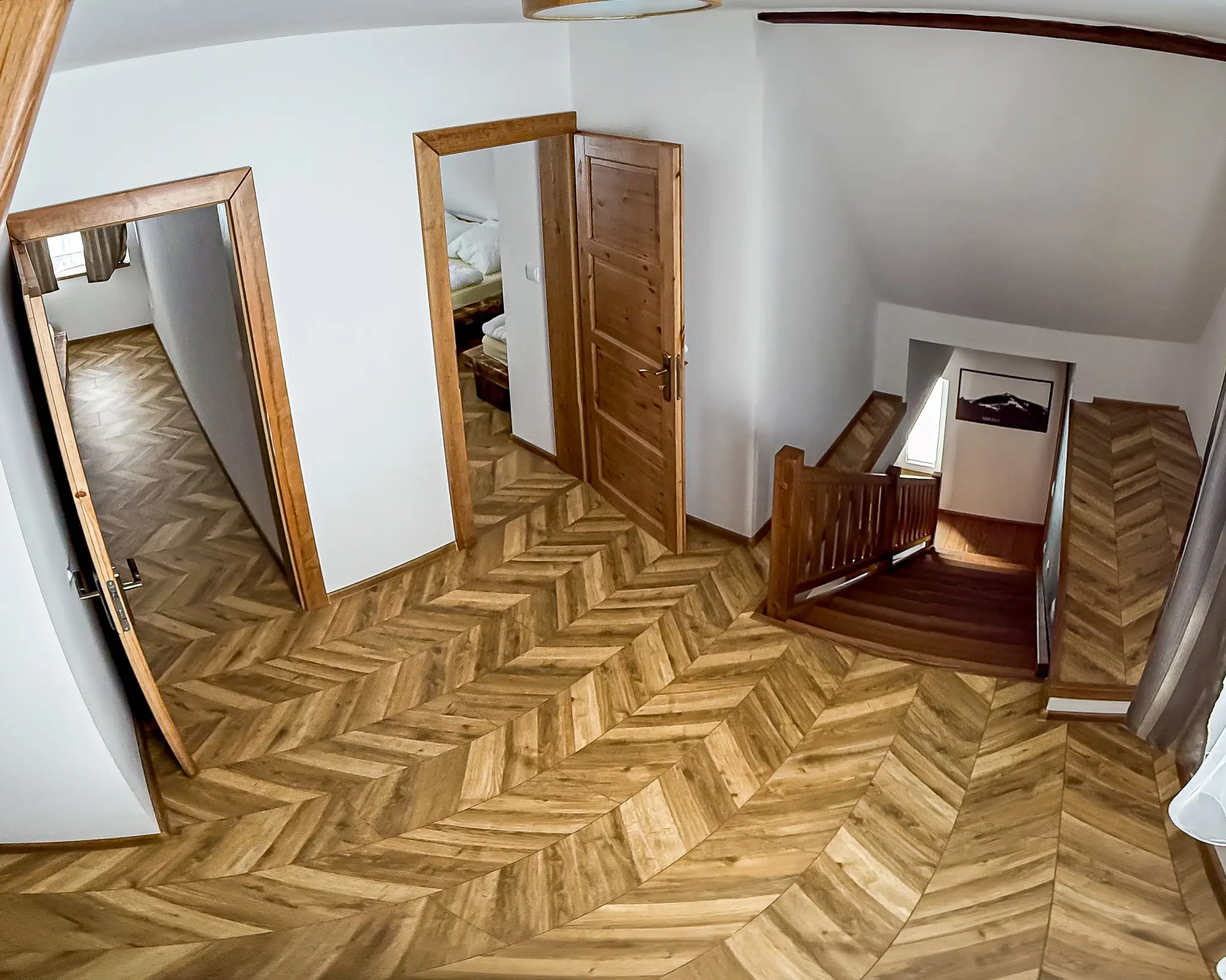 Interior and atmosphere