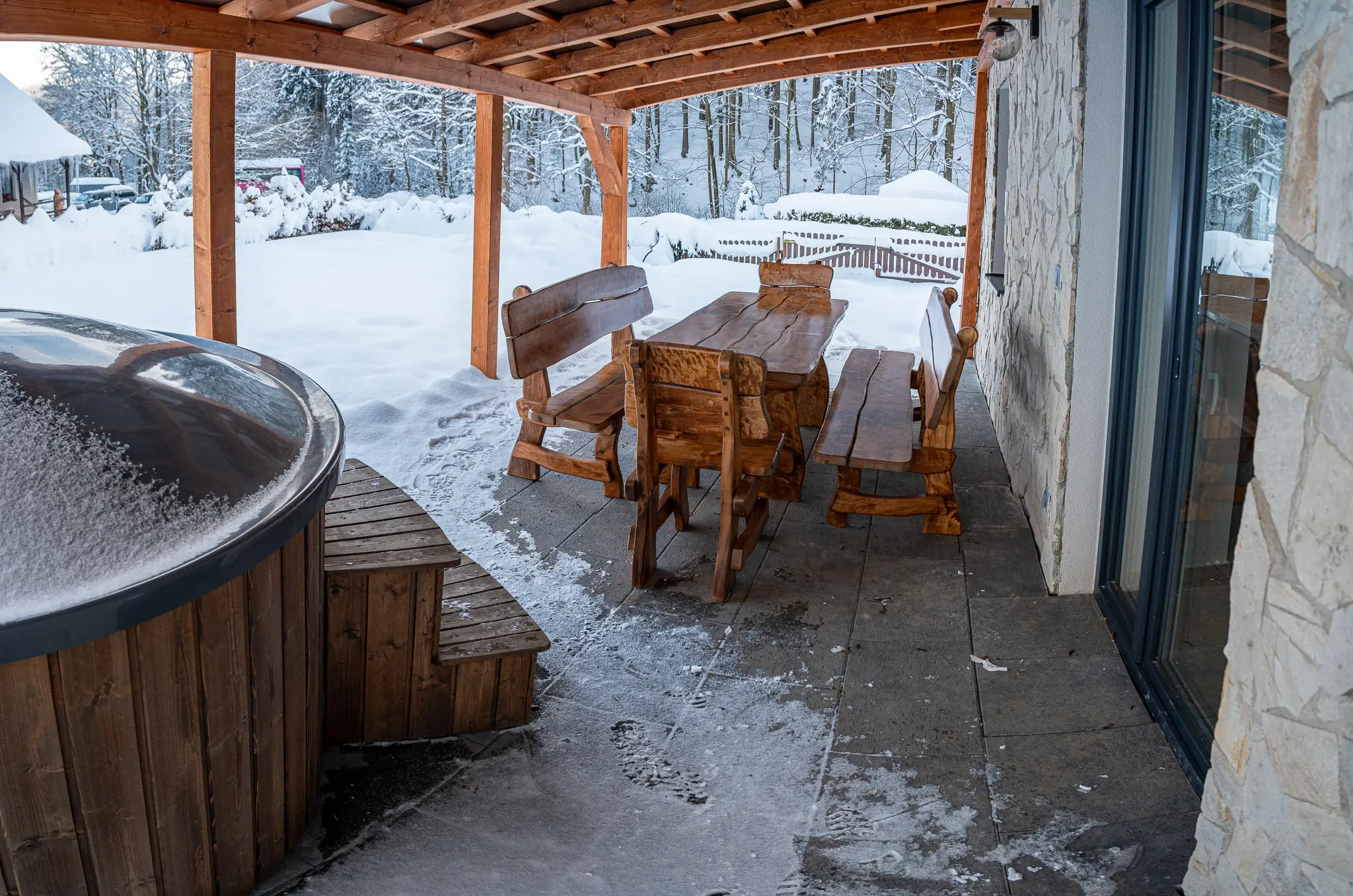 Outdoor seating